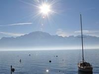 Sweet, shimmering Switzerland lakes