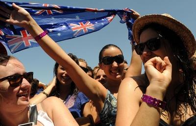 aussies_music_festivals Australians at music festivals