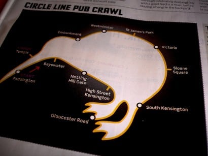 Waitangi pub crawl Waitangi pub crawl
