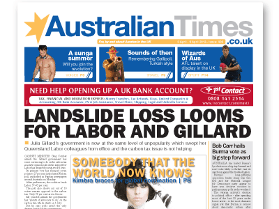 Australian Times weekly newspaper | 3 April 2012