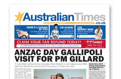 Australian Times weekly newspaper | 17 April 2012