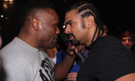 David Haye and Dereck Chisora set to fight in London
