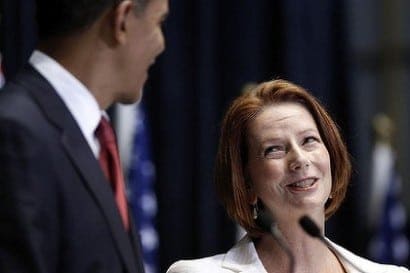 Gillard Obama