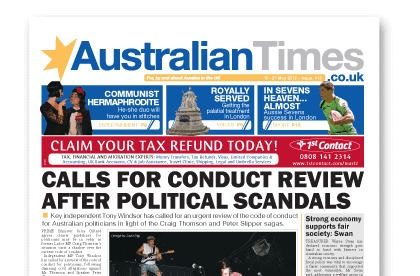 Australian Times weekly newspaper | 15 May 2012