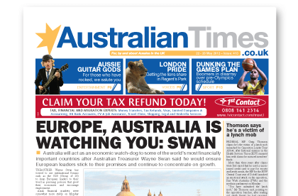 Australian Times weekly newspaper | 22 May 2012