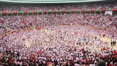 Pamplona bull arena