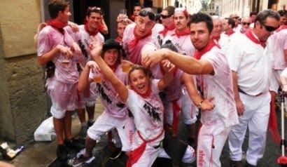 Pamps running of the bulls