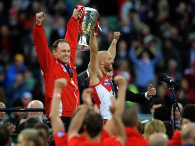 AFLGRANDFINAL SYDNEY SWANS DEFEAT HAWKS AFLGRANDFINAL SYDNEY SWANS DEFEAT HAWKS