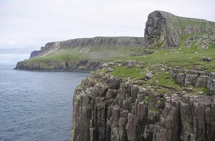 Scotland Skye cliffs Scotland Skye cliffs