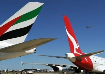 Qantas Emirates-