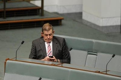 peter slipper resigned