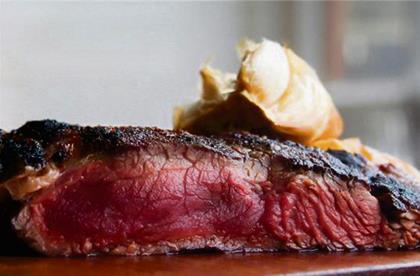 Serving up a sirloin steak
