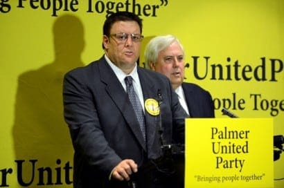 Former League star Glenn Lazarus to lead Palmer’s Senate team