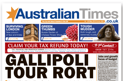 Australian Times weekly newspaper | 14 May 2013