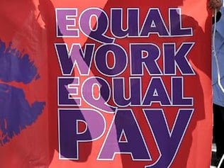 Equal pay rally Sydney 2010