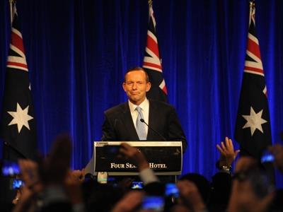 Australian federal election Tony Abbott wins