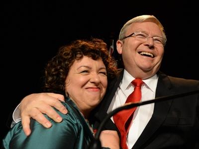 Rudd loses election
