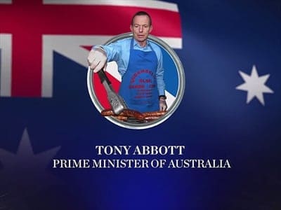 Tony Abbott on John Oliver show