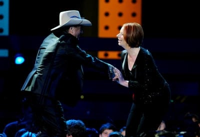 ARIA_Awards_Julia_Gillard_Molly_Meldrum