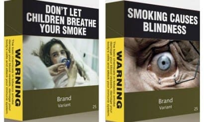 Australian tobacco plain packaging