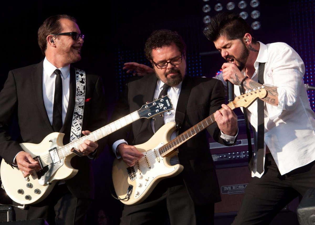 INXS Perform at Southern Sounds Festival, Clapham Common