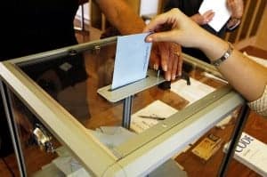 ballot box election