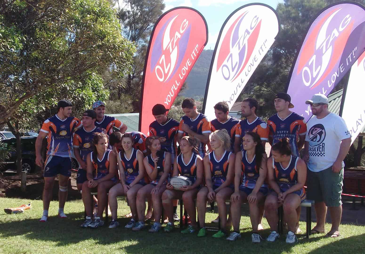 Aussie tag rugby representatives offer support for UK Try Tag Rugby