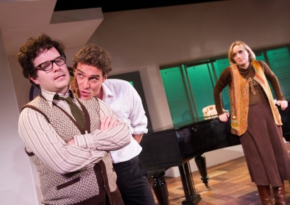 2.Merrily We Roll Along, Damian Humbley, Mark Umbers and Jenna Russell (c)Tristram Kenton - Copy