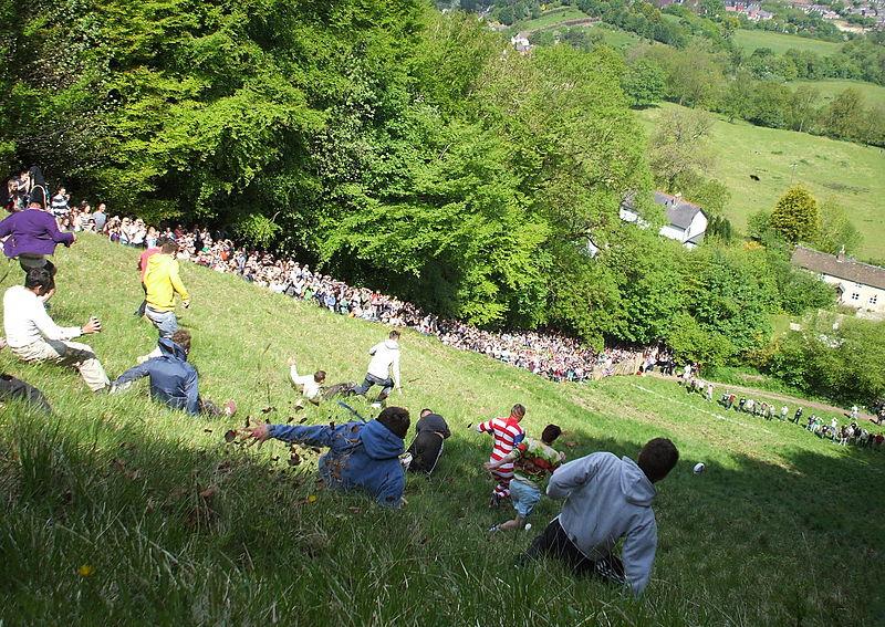 Cheese rolling 2013