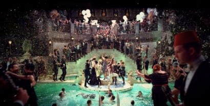 Great Gatsby Party scene