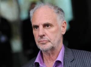 Dr Philip Nitschke leaves the Melbourne Magistrates Court in Melbourne, Monday, May 23, 2011. Nitschke was attending the Victor Rijn trial who was today given a 3 year good behaviour bond for inciting his cronically ill wife to take her own life. (AAP Ima
