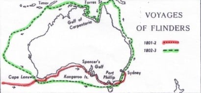 Flinders map