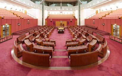Australian Senate in Parliament House