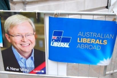 Voting in Australian federal election 2013 Australia House