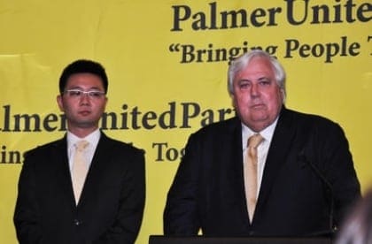 Clive Palmer PUP launch WA senate re-election