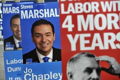 South Australia election posters