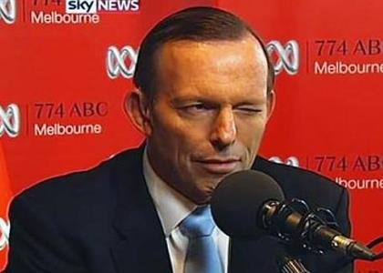 Tony Abbott wink