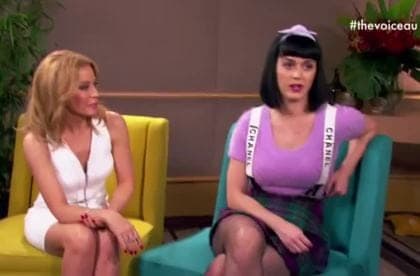 The Voice Australia - Katy Perry and Kylie Minogue