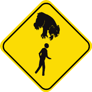 Drop_bear_sign