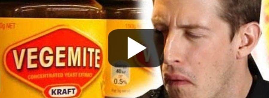 Australia food snacks - American taste test - video