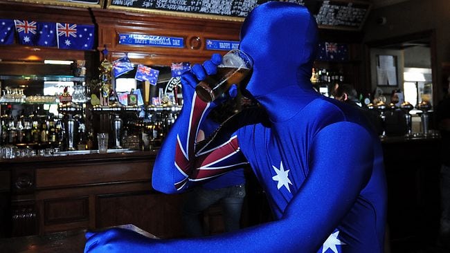 Aussie morph suit