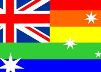 Australia flag - gay