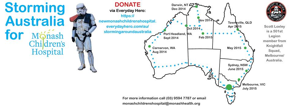star wars stormtrooper across australia