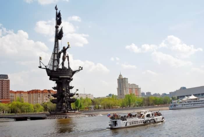 Russia - Moscow - Peter The Great Monument 