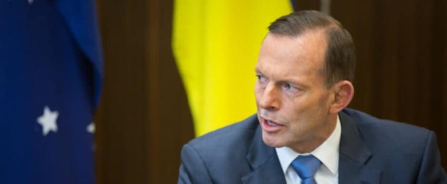 Australia prime minister Tony Abbott - salary
