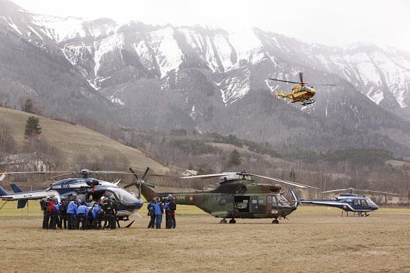 Germanwings Airbus A320 crash recovery mission