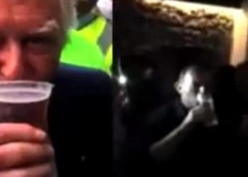 Bob Hawke vs Tony Abbott - beer skull