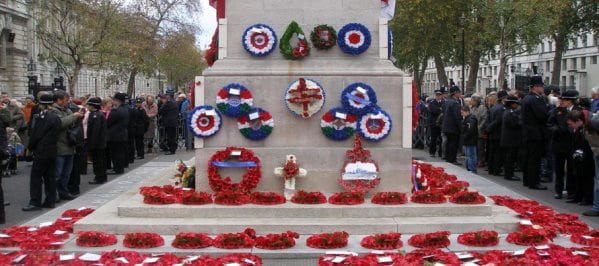 Cenotaph-Whitehall-Anzac Day in London