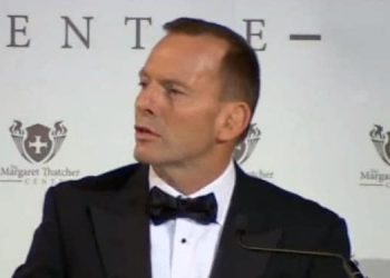 Tony Abbott speech London - refugees