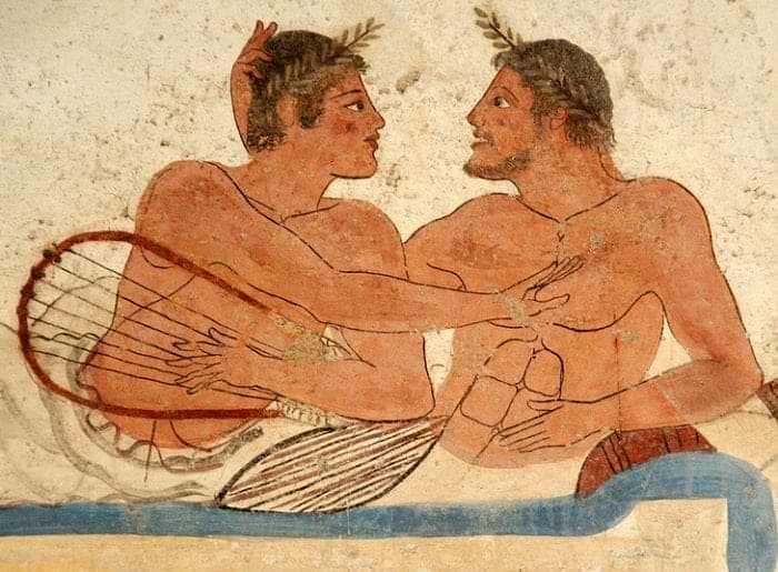 Homosexual love – it's an old, old story. Source: famedisud.it
